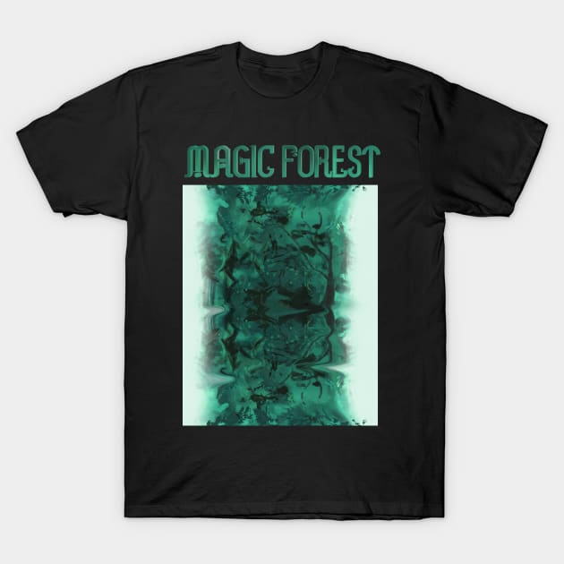 Magic forest T-Shirt by Michał Hińcza